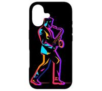 Saxophone Guy 90s Look Marching Band pour garçons Coque pour iPhone 17