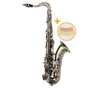 Saxophone Instrument a Vent Bois Sax Tenor Fa# Laiton Coffre Embout Anches Set