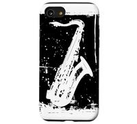 Saxophone Instrument graphique à vent Coque pour iPhone SE (2020) / 7 / 8