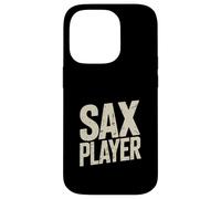Saxophone Jazz Saxophone Music Lover Band Coque pour iPhone 14 Pro