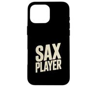 Saxophone Jazz Saxophone Music Lover Band Coque pour iPhone 16 Pro Max