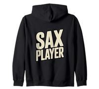 Saxophone Jazz Saxophone Music Lover Band Sweat à Capuche