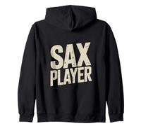 Saxophone Jazz Saxophone Music Lover Band Sweat à Capuche