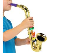 Saxophone jouet - Instrument éducatif - Jouet musical - Pour fille, anniversaire, vacances, école, spectacle sur scène, jeu de rôle, concours de talents