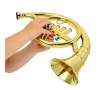 Saxophone Jouet pour - Instrument Interactif et Portatif Ludique Éducatif Réaliste - Trompette ,pour Anniversaire Fête Voyage Jeu École Maternelle Maison Salle de arçons Filles