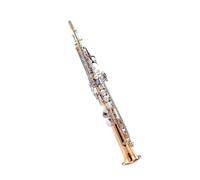 Saxophone Kit Saxophone Aigu Accordé En Si Bémol Avec Corps Laqué Et Clé En Nickel