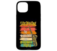 Saxophone L'instrument pour Musicien Intelligent Coque pour iPhone 15 Plus