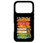 Saxophone L'instrument pour Musicien Intelligent Coque pour iPhone 17 Pro
