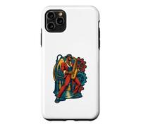 Saxophone mâle Joue Un Saxophone en Laiton Coque pour iPhone 11 Pro Max