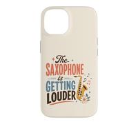Saxophone Meme Musicien Humour Jazz Band Instrument Coque pour iPhone 14
