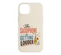 Saxophone Meme Musicien Humour Jazz Band Instrument Coque pour iPhone 14 Plus