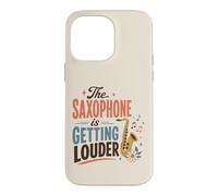Saxophone Meme Musicien Humour Jazz Band Instrument Coque pour iPhone 14 Pro Max