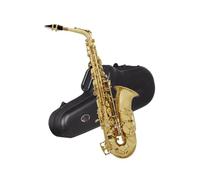 Saxophone Mi Bémol Saxophone Professionnels | Saxophone Alto en Laiton Laqué Or