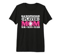 Saxophone Mom The Idol Marching Band Saxophone Player T-Shirt Haut de Gamme