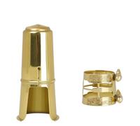Saxophone Mouthpiece Metal Ligature Clip And Cap