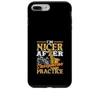 Saxophone Nicer After Practice Funny Band Member Jazz Coque pour iPhone 7 Plus/8 Plus