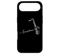 Saxophone Oneline Art - Saxophone Musicien Saxophone Player Coque pour iPhone Air