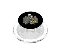 Saxophone pour Chien Musicien de Jazz PopSockets PopGrip pour MagSafe