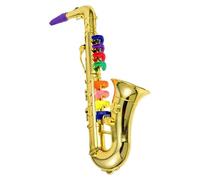 Saxophone pour ,Instrument Musique - Jouets Instruments - pour Anniversaire Fête École Performance Jeu de Rôle Talents Garçons Filles