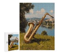 Saxophone Puzzles 500 Pièces Educa Difficile Instrument Musical Musique Challenge Artistique pour Adultes Et Enfants Relaxation & Art Décoration Intérieure Famille 500 PCS