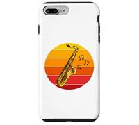 Saxophone Saxophoniste Musicien Festival de Musique d'été Coque pour iPhone 7 Plus/8 Plus
