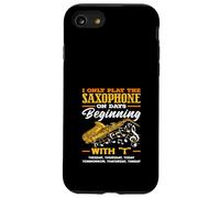 Saxophone Saxophoniste Only Band Practice Solist Music Coque pour iPhone SE (2020) / 7/8