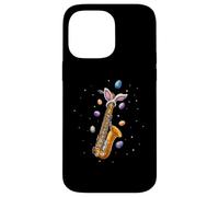 Saxophone Saxophoniste Œufs de Lapin Oreilles de Lapin Mignon Coque pour iPhone 14 Pro Max