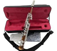 Saxophones Altos Saxophone Aigu Couleur Or Profond Avec Clés Argent Satiné Et Clé De Si Bémol Grave