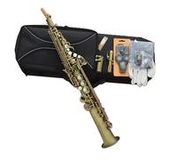 Saxophones Altos Saxophone Soprano Droit Mat En Si Bémol