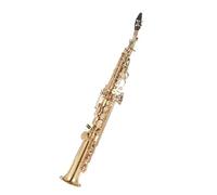 Saxophones pour débutants Saxophone soprano droit en laiton en si bémol