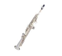 Saxophones pour débutants Saxophone soprano tube droit ton si laiton corps en cuivre