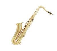 Saxophones pour les mélomanes Saxophone ténor en si bémol nickel plaqué or pour débutants(Gold)
