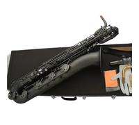 Saxophones Saxophone Baryton Noir Nickel Mat Avec Étui