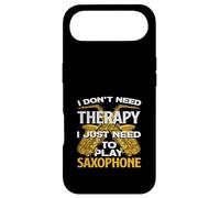 Saxophoniste Amusant « I Don't Need Therapy » Coque pour iPhone Air