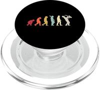 Saxophoniste Evolution Jazz Musicien Saxophone PopSockets PopGrip pour MagSafe