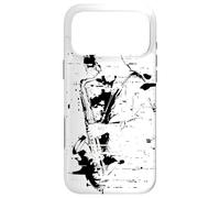 Saxophoniste Graphic Jazz Music Coque pour iPhone 17 Pro Max