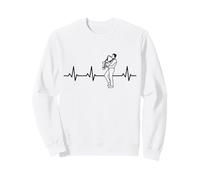 Saxophoniste Pulse Line Saxophoniste Sweatshirt