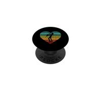 Saxophoniste Ska Jazz Swing Big Band Saxophone Fan PopSockets PopGrip Adhésif