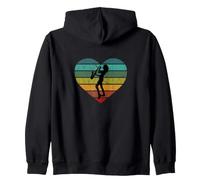 Saxophoniste Ska Jazz Swing Big Band Saxophone Fan Sweat à Capuche