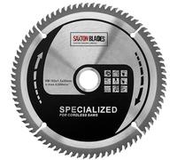 Saxton Blades Saxton Lame de scie circulaire sans fil 165 mm x 80 dents TCT à coupe fine Compatible avec Dewalt Makita Bosch