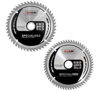 Saxton Lame fine de scie circulaire TCT 165 mm (Pack B) pour scies sans fil Dewalt, Makita, Ryobi, Bosch