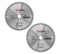 Saxton TCT Lame circulaire 184 mm Pack B Alésage 20 mm (anneau 16 mm)
