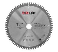 Saxton TCT Lame circulaire pour râteau/crochet négatif 185 mm x 80 dents x 20 mm