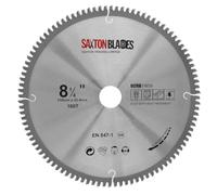 Saxton TCT Lame de scie à râteau/crochet négatif 210 mm x 100 dents x 25,4 mm