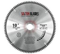 Saxton TCT TCT250100TTCG Lame de scie circulaire 250 mm x 100 dents x 30 mm alésage (anneaux de 16, 20, 25 mm et 25,4 mm) en aluminium stratifié