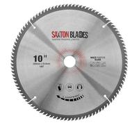 Saxton TCT TCT255100TTCG254B Lame de scie circulaire en aluminium laminé 255 mm x 100 dents x 25,4 mm alésage