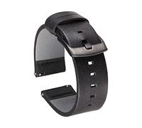 SAXTZDS Bracelet de montre en cuir 18 20 22 24mm bracelet de montre bracelet de remplacement de montre avec barre à ressort à dégagement rapide, 22mm