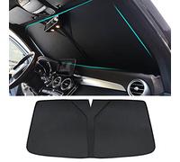 SAXTZDS Convient pour Citroën C5 Aircross 2018-2022, pare-soleil, pare-soleil pliable pour voiture, noir