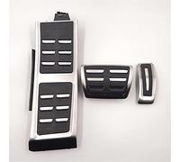 SAXTZDS Couvre-pédales de voiture en acier inoxydable, convient pour Audi A8 2004 2005 2006 2007 2008 2009 2010 2011 2012 2013