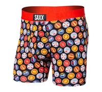 Saxx Boxer Ultra Doux pour Homme avec Braguette et Support de Poche intégré, Bières du Monde - Multi, Small